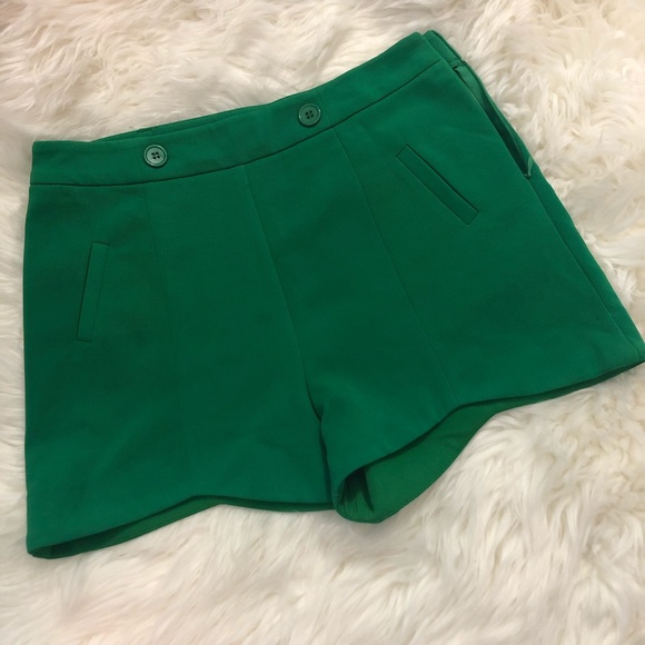 ezra Pants - COPY - Cute Green Shorts
